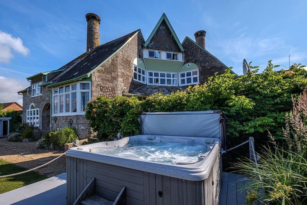 The Beach House-Devon- On The Beach- Sleeps 20 Villa Ексмут Екстериор снимка